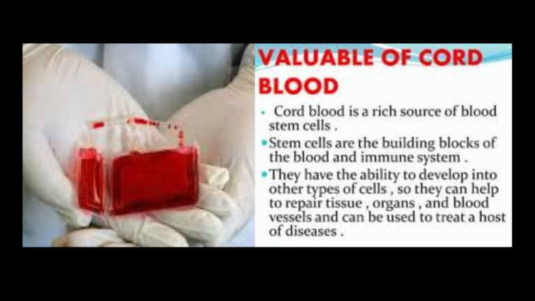 Why is cord blood so valuable