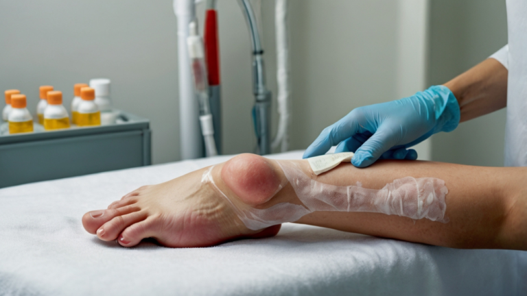 How to take care of diabetic foot ulcer